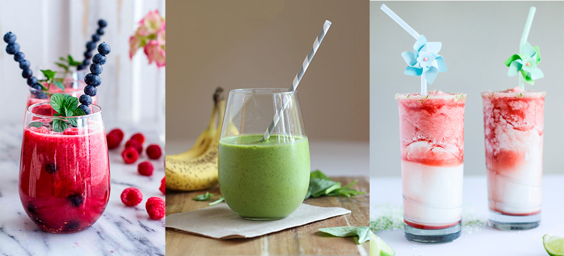 5 smoothies deliciosos que puedes hacer en 10 minutos