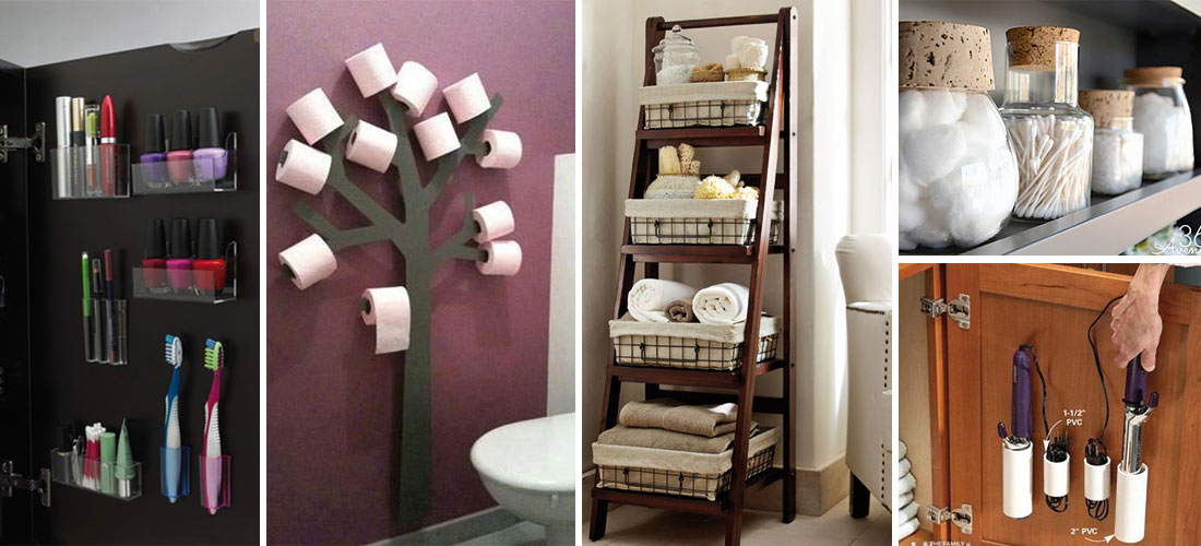 14 ideas fantásticas para organizar tu baño pequeño | Mujer de 10