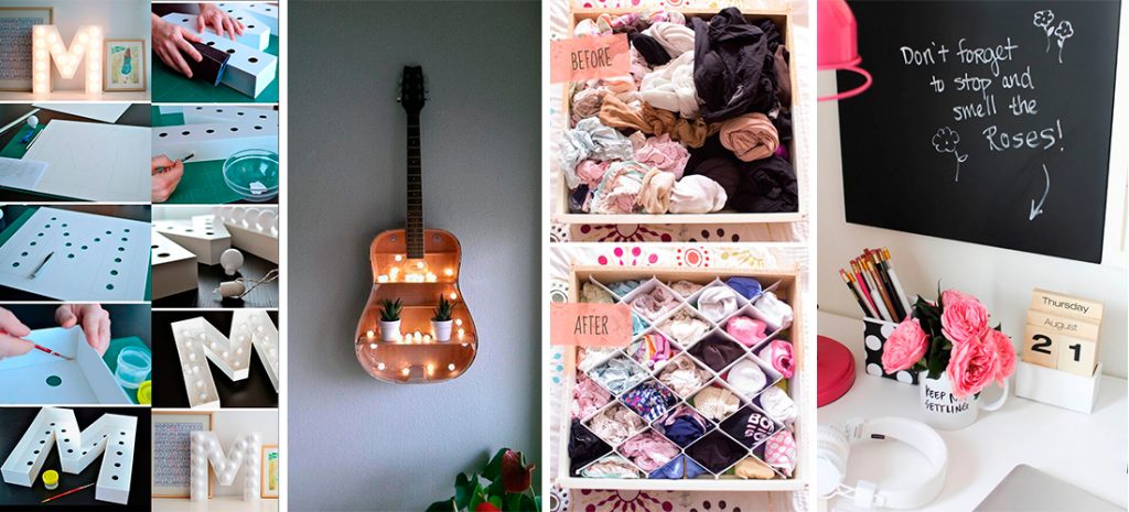 15 ideas geniales para decorar tu cuarto sin gastar tanto
