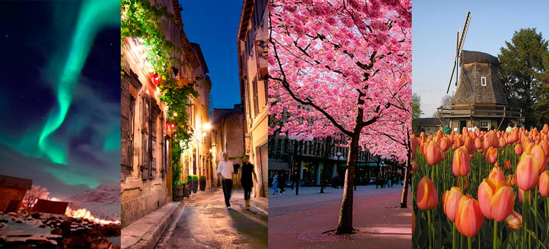 8 destinos que realmente «florecen» en primavera