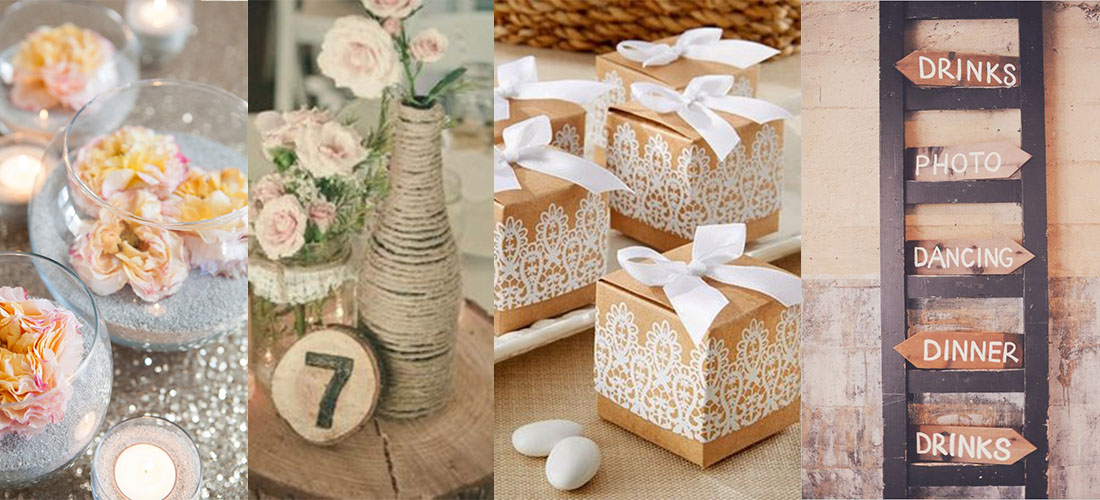 DIY: Ideas de decoración para tu boda