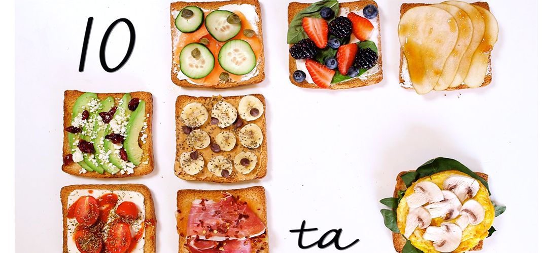 10 recetas con pan tostado que te encantarán