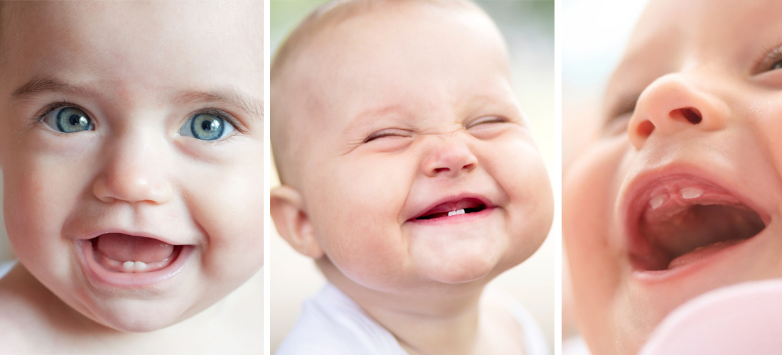 Cuándo deben de salirle los dientes a tu bebé