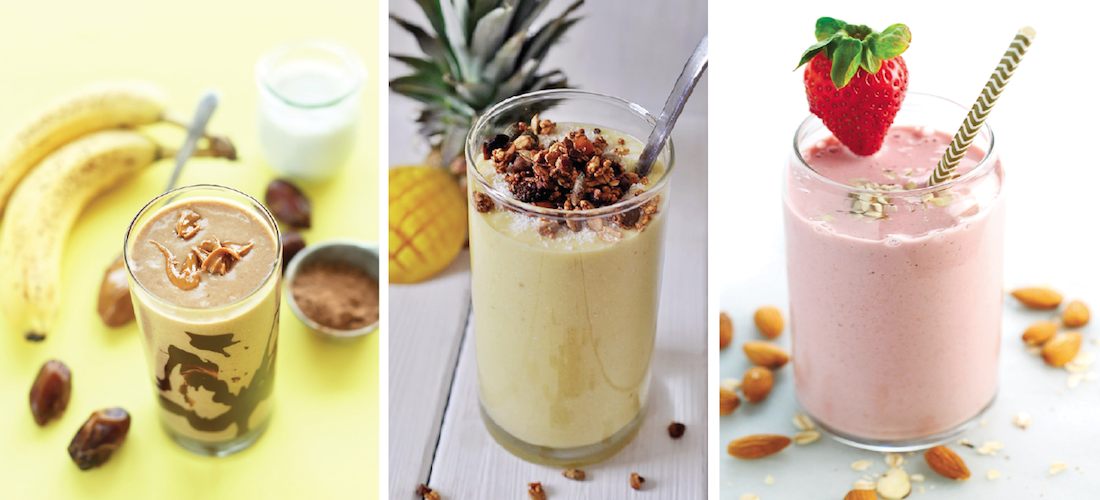 5 Recetas de smoothies para estimular la lactancia