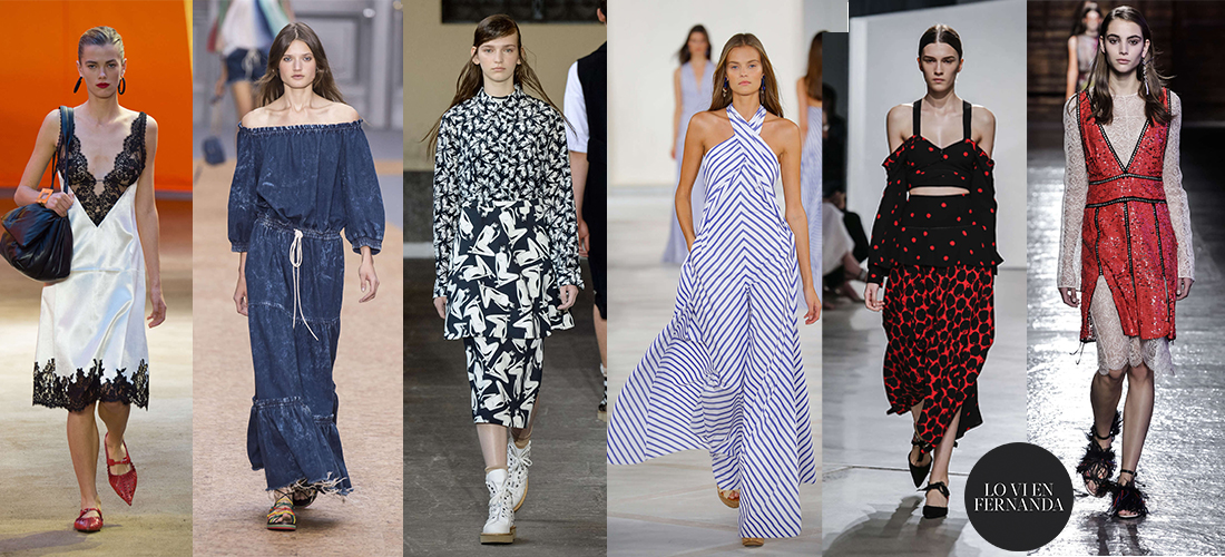 Las mejores tendencias de primavera/verano 2016