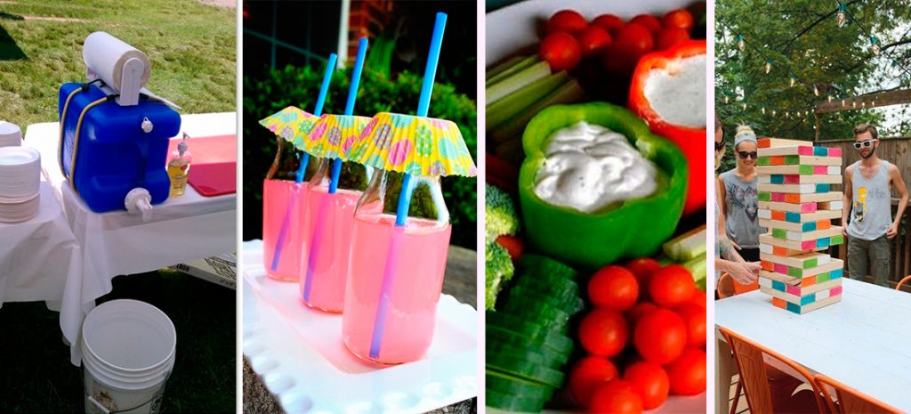 10 trucos geniales para organizar tus fiestas en época de calor