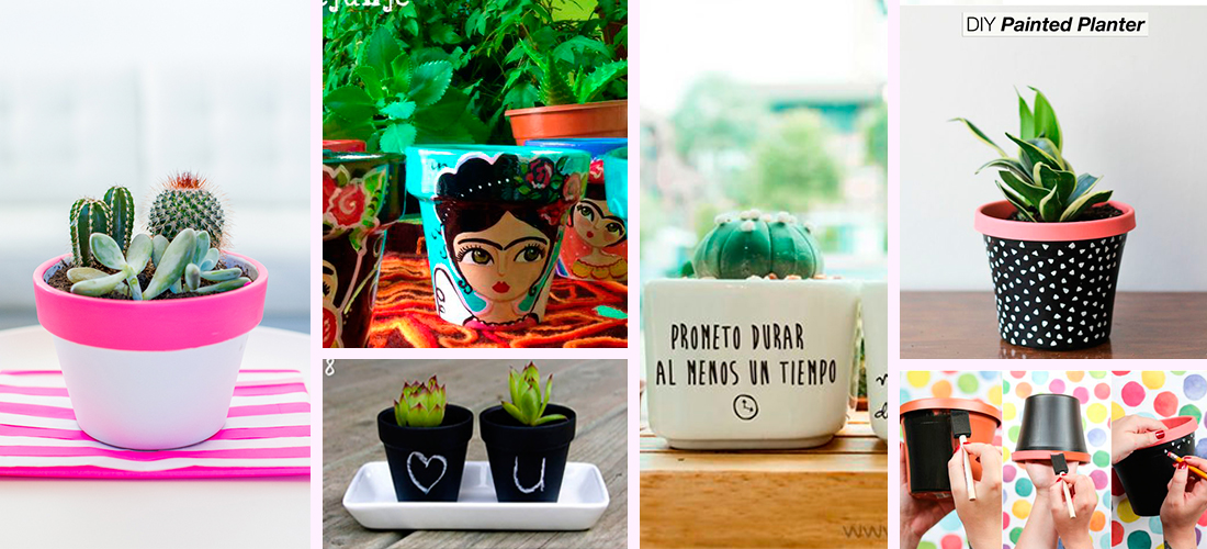 Ideas para decorar tus macetas de manera creativa y única