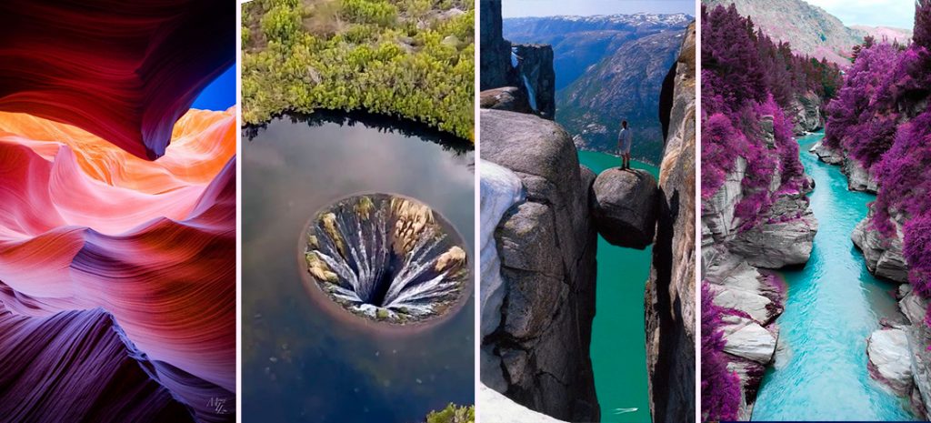 Los 12 lugares más impactantes que realmente existen