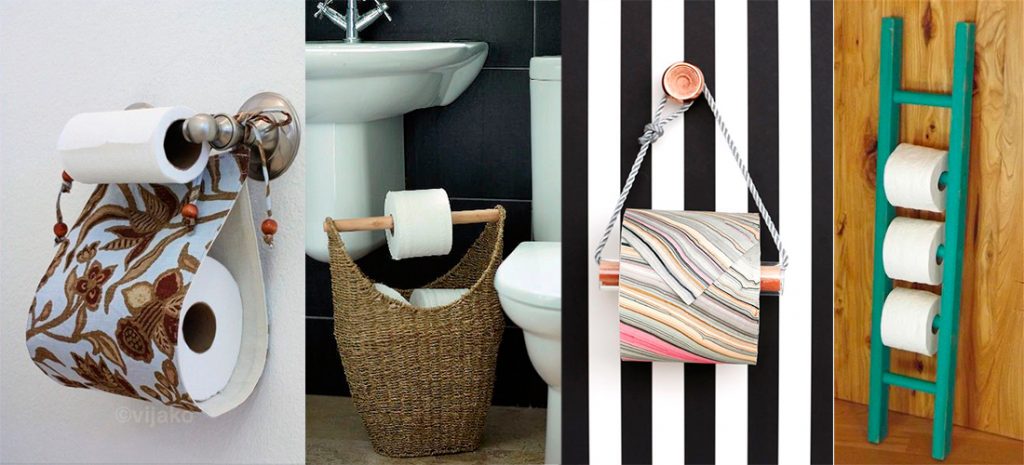 10 formas únicas e increíbles de decorar tu papel de baño