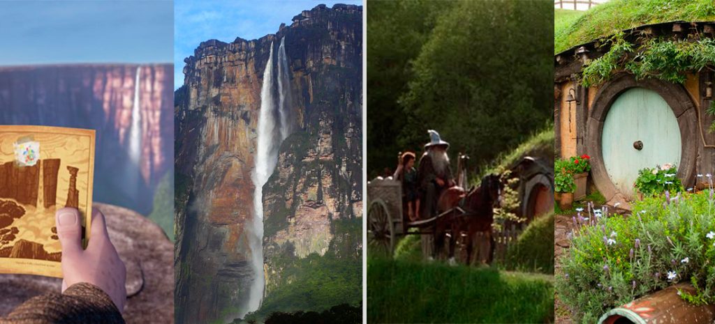 8 lugares de películas que no creerías que en realidad existen