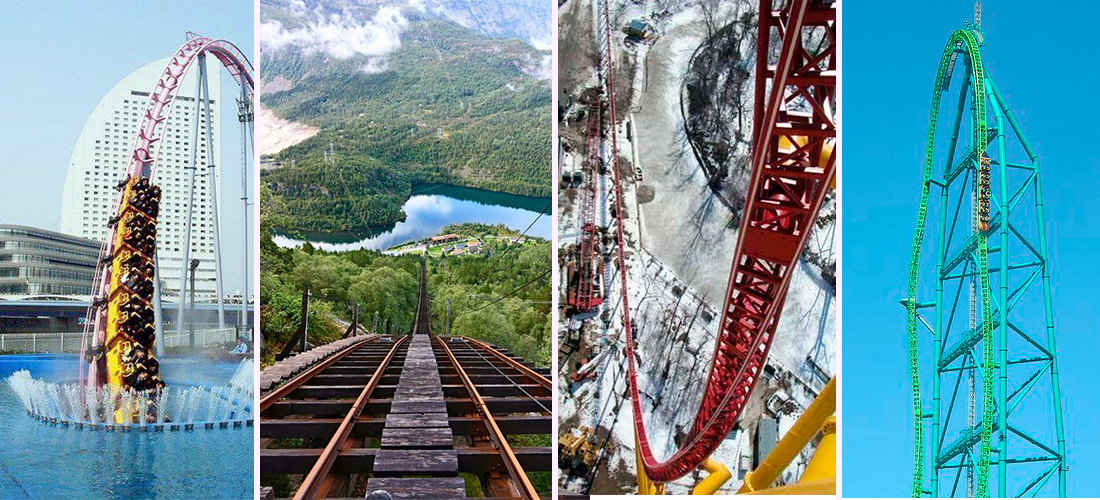Las 10 montañas rusas más impactantes del mundo