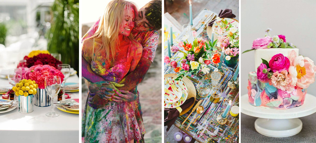 Ideas de boda para los amantes de la pintura