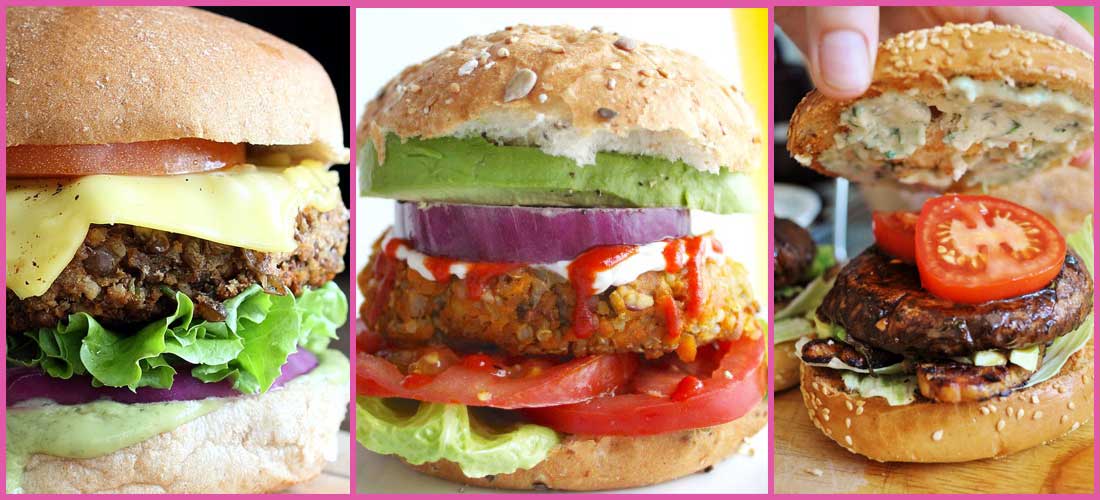 #MeatlessMonday: deliciosas hamburguesas ¡vegetarianas!