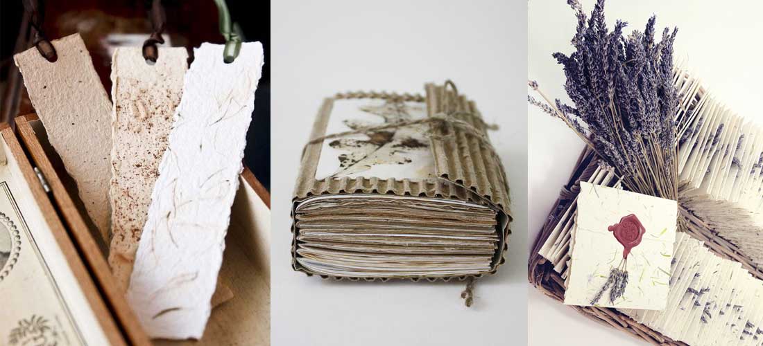 4 cosas que puedes hacer con papel reciclado