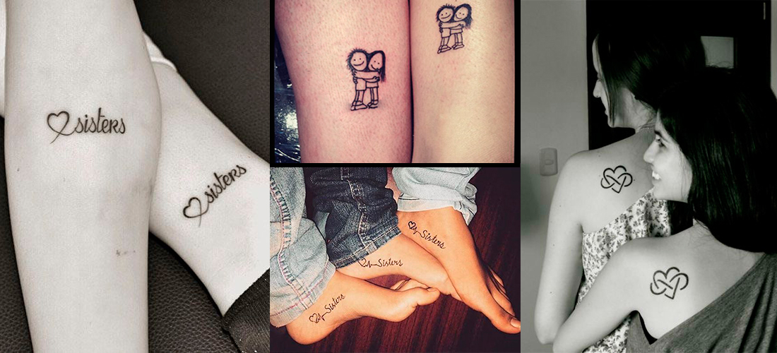 15 hermosos tatuajes que deberías hacerte con tu hermana