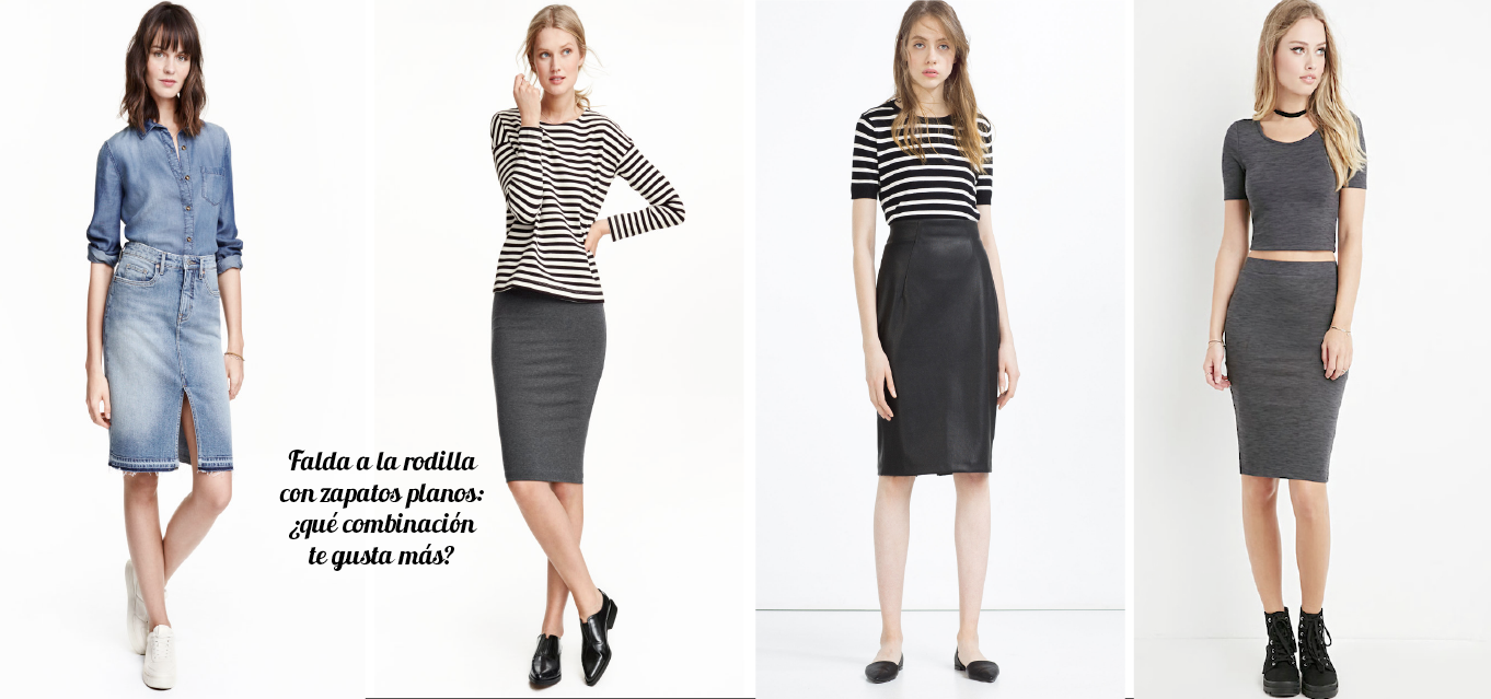 zapato ideal falda Rodilla 2