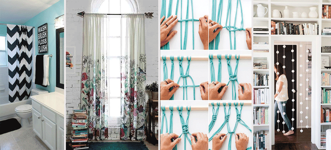 15 espectaculares ideas para decorar con cortinas