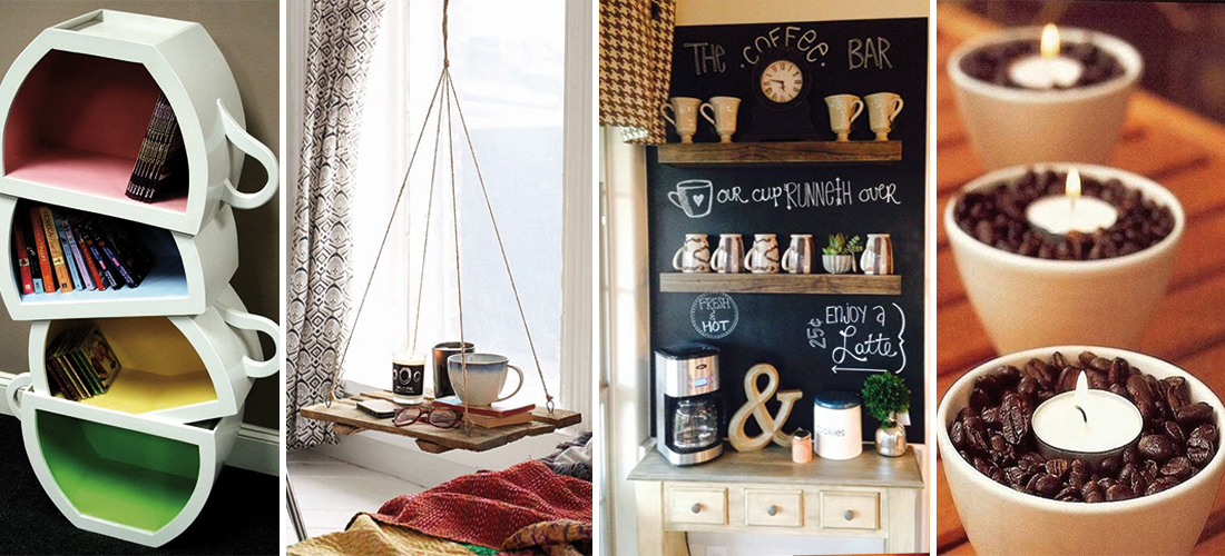 10 increíbles ideas de decoración para los amantes del café