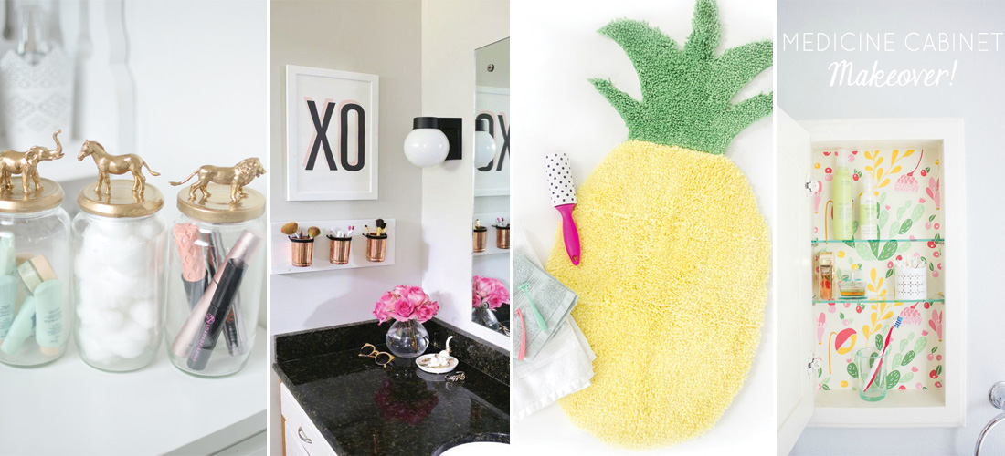 10 increíbles manualidades para hacer de tu baño el mejor espacio de tu casa