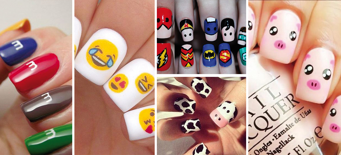 18 uñas divertidas y originales que debes hacerte una vez en la vida