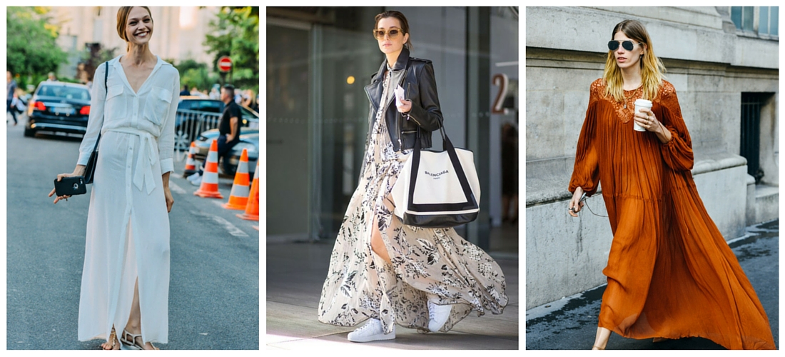 8 formas de vestir un maxi dress esta temporada