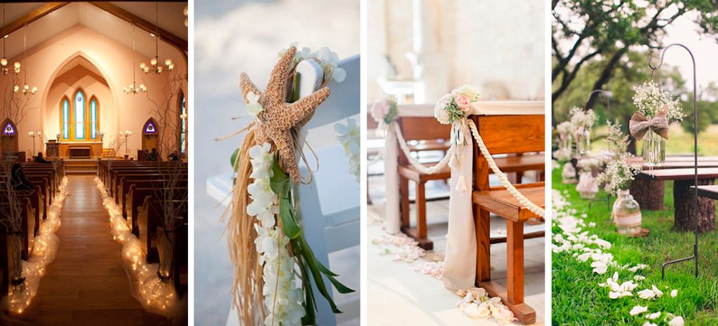 20 ideas para decorar las sillas de la ceremonia el día de tu boda
