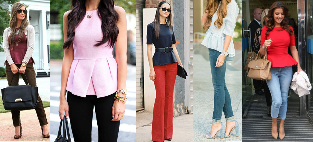 ¿Cómo usar el peplum?