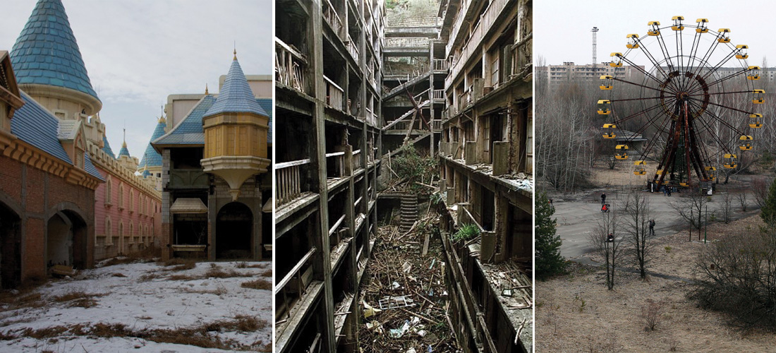 10 lugares abandonados alrededor del mundo que revivirán tus peores pesadillas