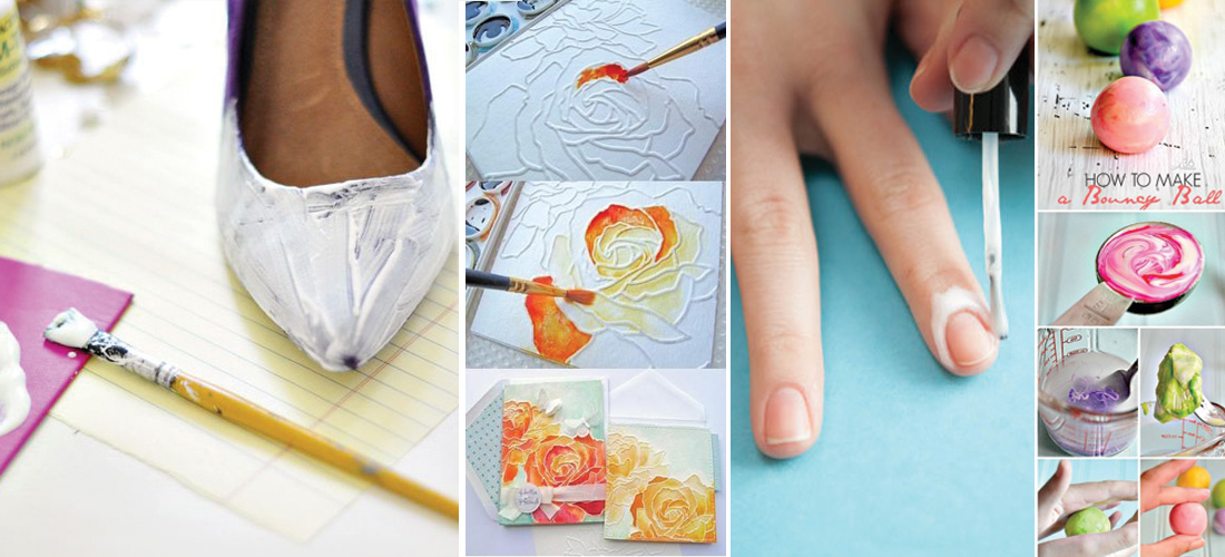 10 cosas increíbles que puedes hacer con pegamento blanco