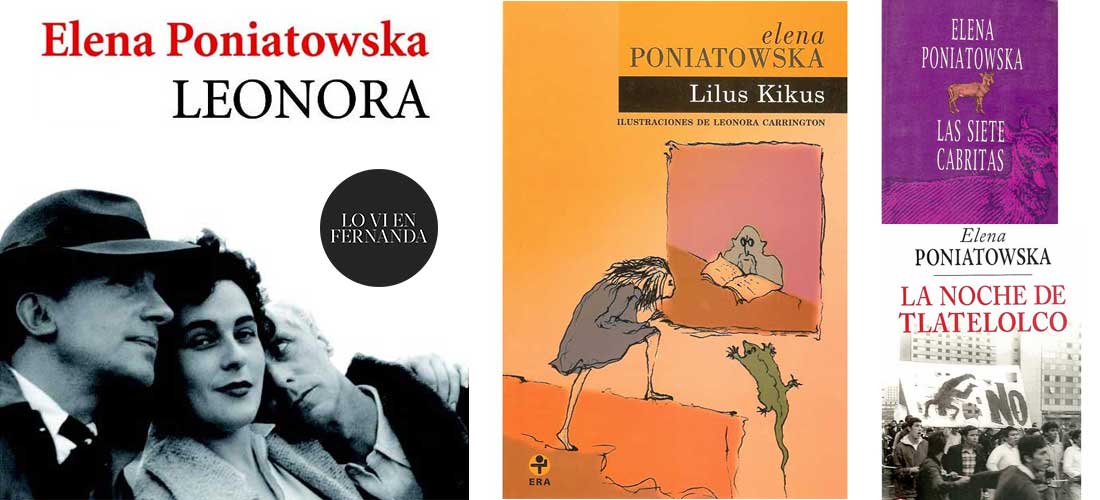 5 libros de Elena Poniatowska que debes leer ¡ya!