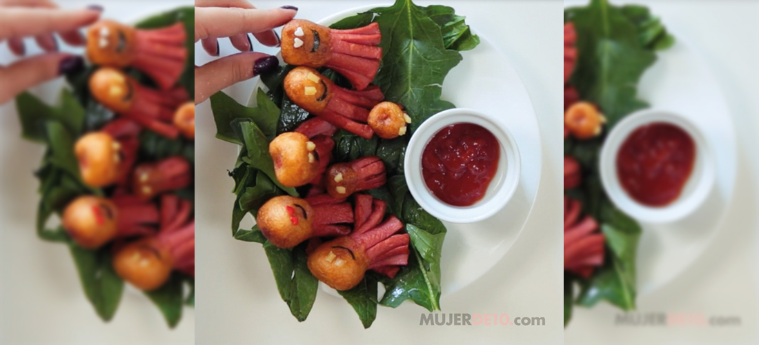 Receta deliciosa de salchipulpos