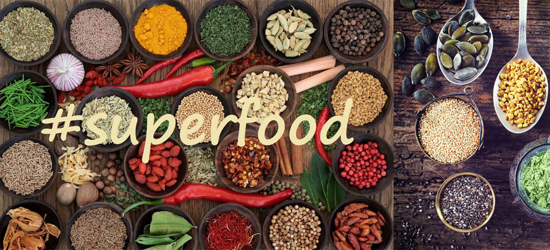 Tipos de superfoods: ¡lo más nuevo!