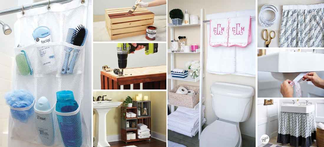 20 ideas geniales para organizar y decorar tu baño