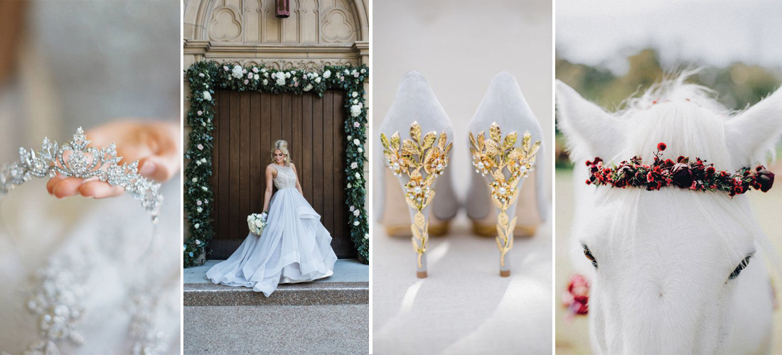 Hermosas ideas para una boda salida de un cuento de hadas