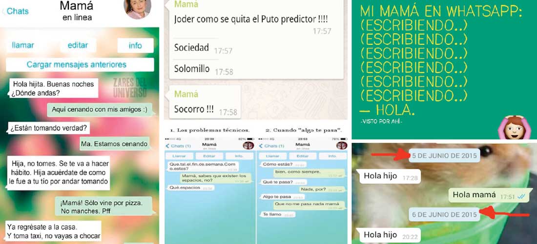 20 divertidas conversaciones de mamás y papás en whatsapp