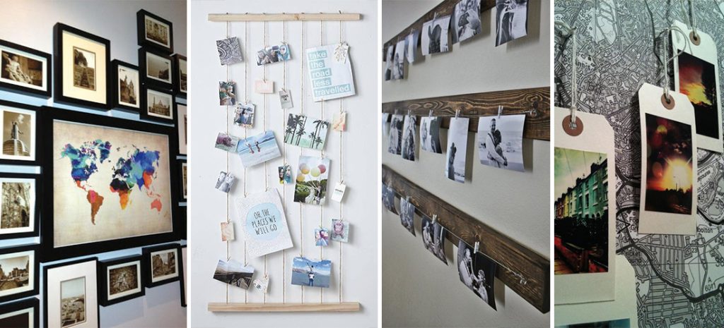 10 ideas geniales para decorar tu casa con las fotos de tus viajes