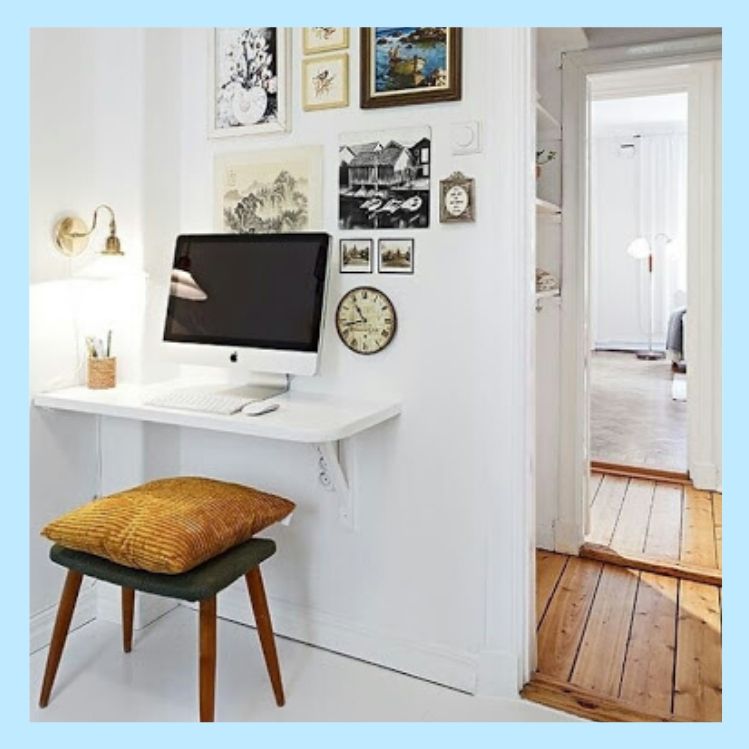 Ideas brillantes para crear una mini oficina en casa