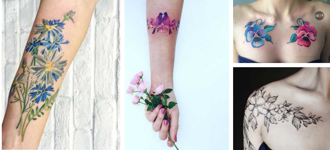 Hermosos tatuajes inspirados en las estaciones del año