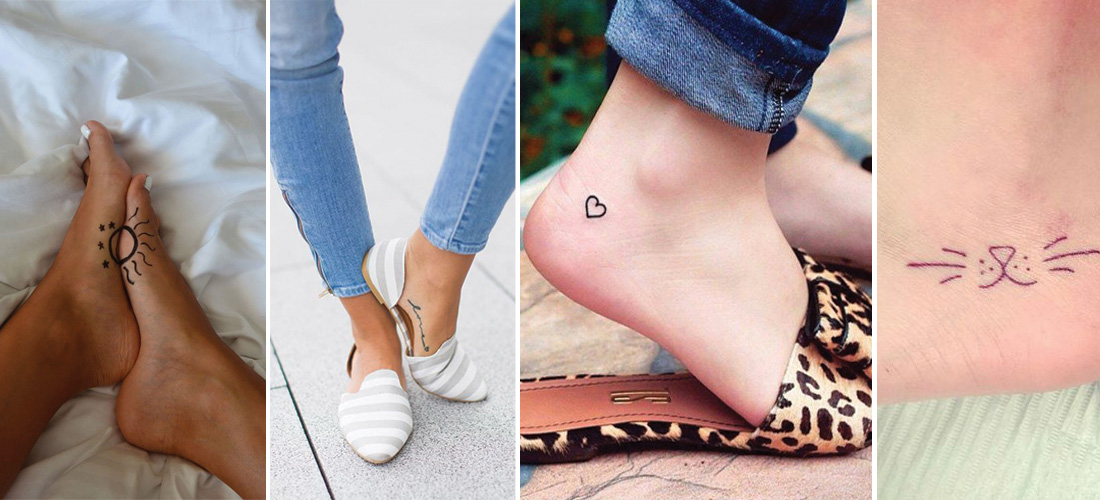 10 tatuajes sencillos y hermosos que te querrás hacer en los pies