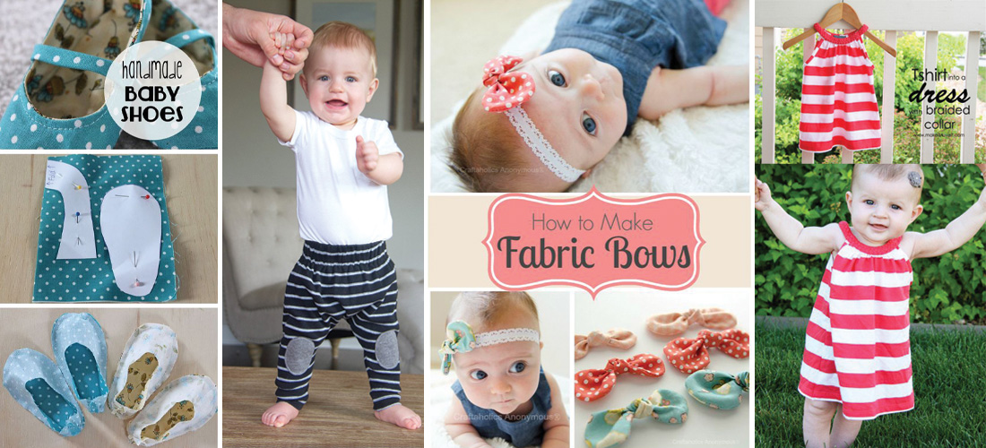 10 prendas y accesorios para tu bebé que puedes hacer tu misma