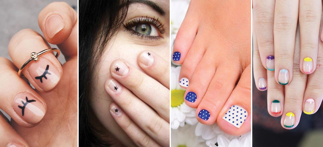 15 ideas de manicure y pedicure para uñas chiquitas
