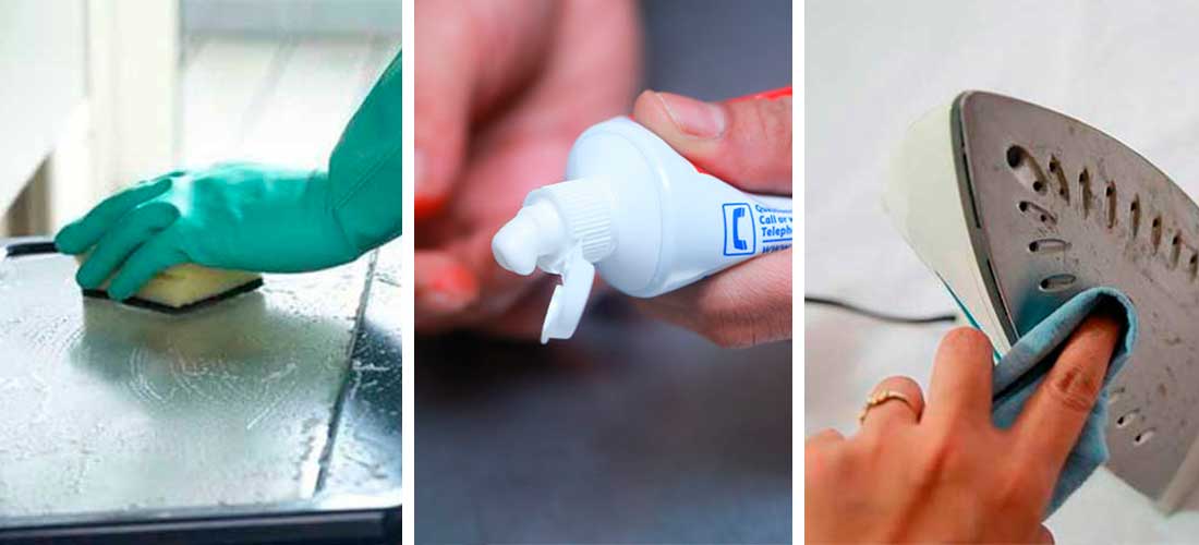 7 increíbles trucos con pasta dental para la limpieza del hogar