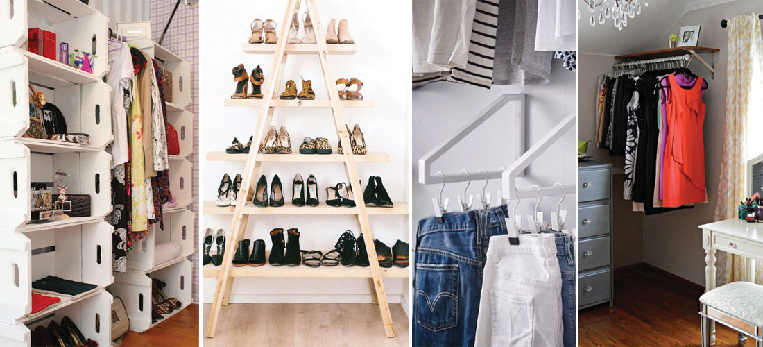 10 formas prácticas de crear un pequeño armario cuando no tienes clóset Mujer de 10