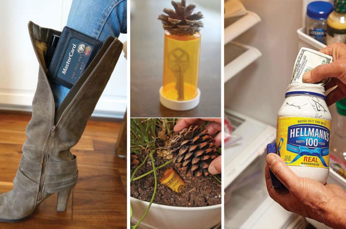 15 ideas geniales para esconder tu dinero