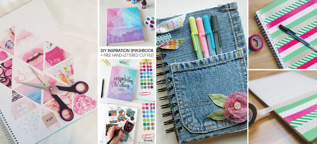 10 ideas originales y económicas para forrar tus cuadernos