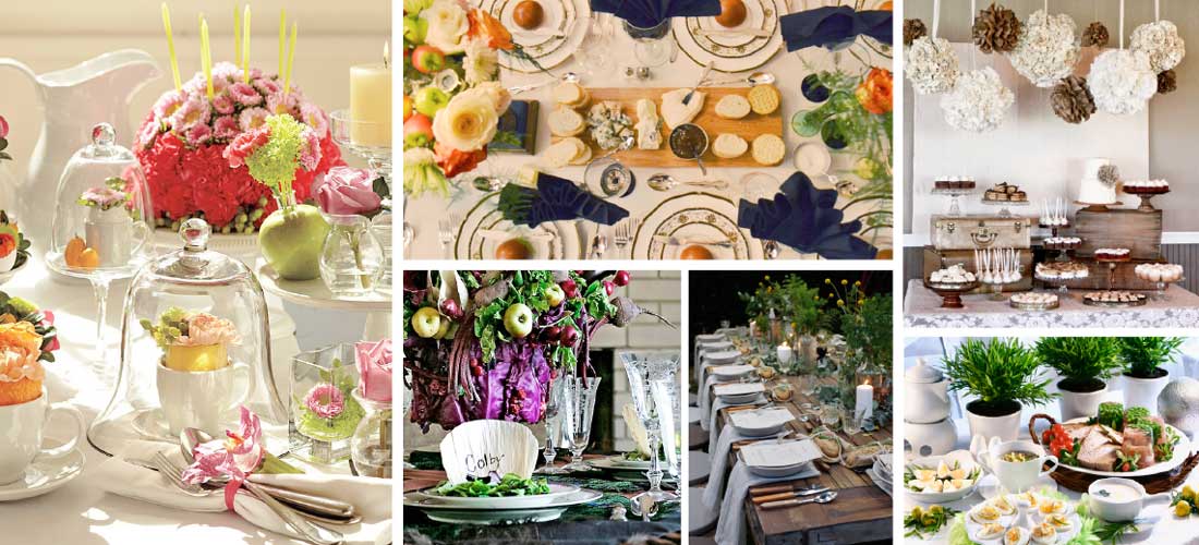 Increíbles ideas para decorar tu mesa con flores y mucho color