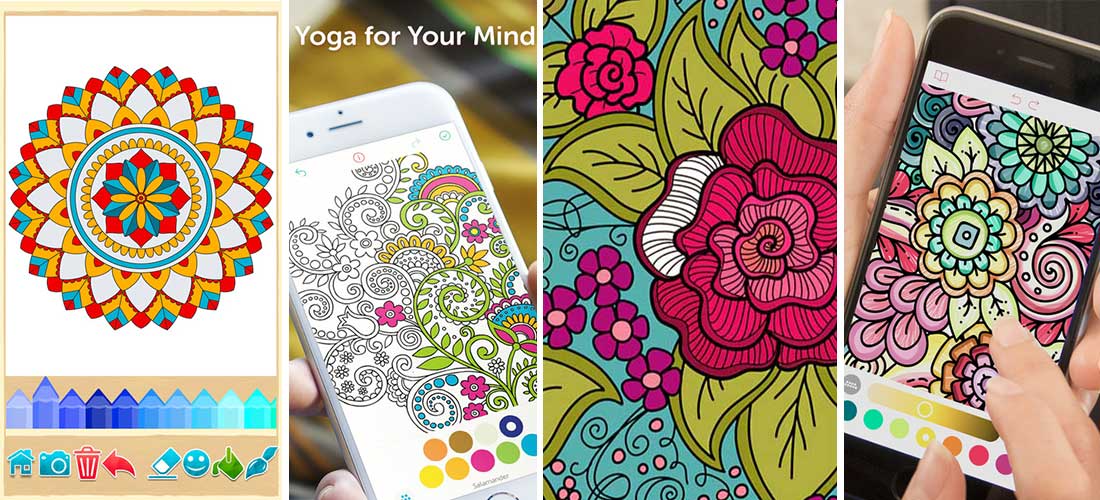 Apps para colorear y relajar tu mente en cualqueir momento del día