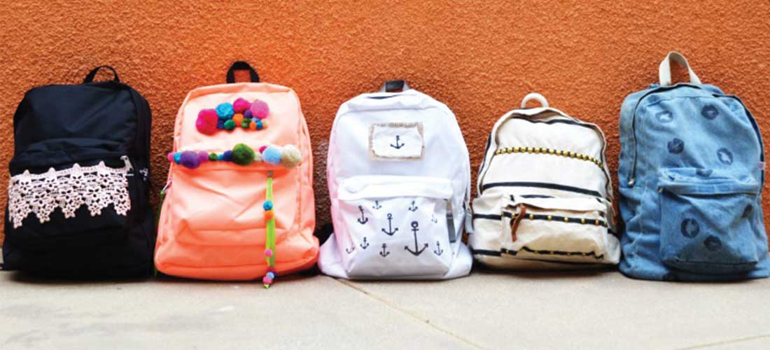 5 tutoriales para hacer tus mochilas