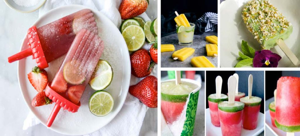 paletas heladas de mezcal y tequila