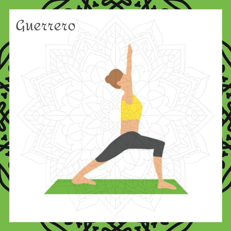 posturas de yoga guerrero